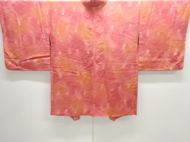 線描き模様暈し羽織